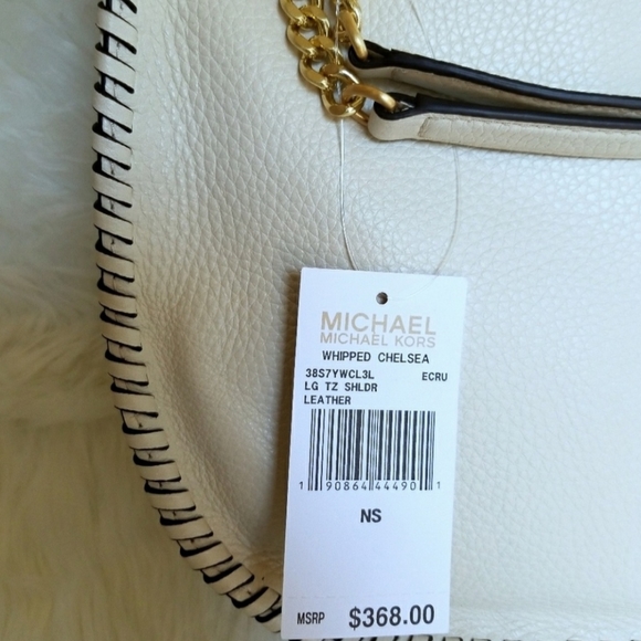 $MICHAEL KORS WHIPPED CHELSEA  LEATHER LARGE - Picture 2 of 8